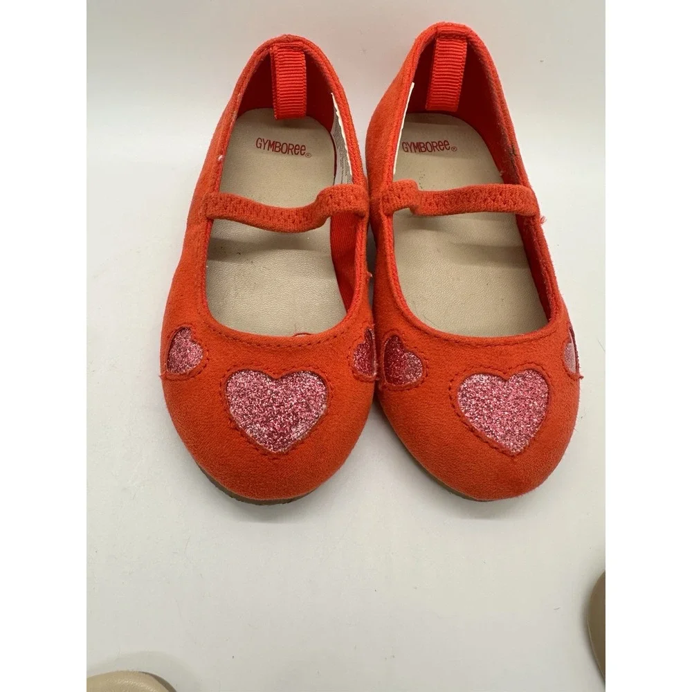 Large Lot Of Gymboree Baby Girl Shoes Size 5‎